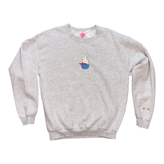 Blue Ice Cream Hat - Crewneck